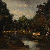 Paul Vernon, Landscape with Cow